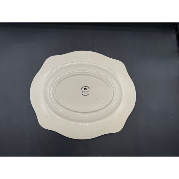 Johnson Brothers LYNTON Oval Platter Made in England Pink Flowers 11” - Picture 8 of 8